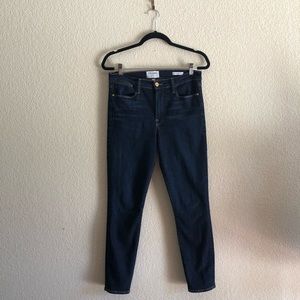 Frame Le High Skinny Crop Size 30 Denim Jeans